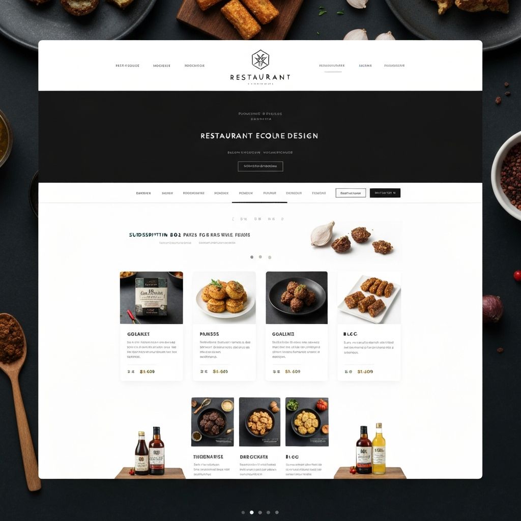 レストランC社 ECサイト